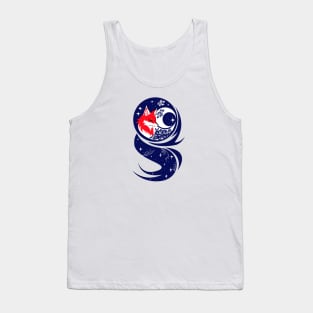 Fox and Moon Tank Top